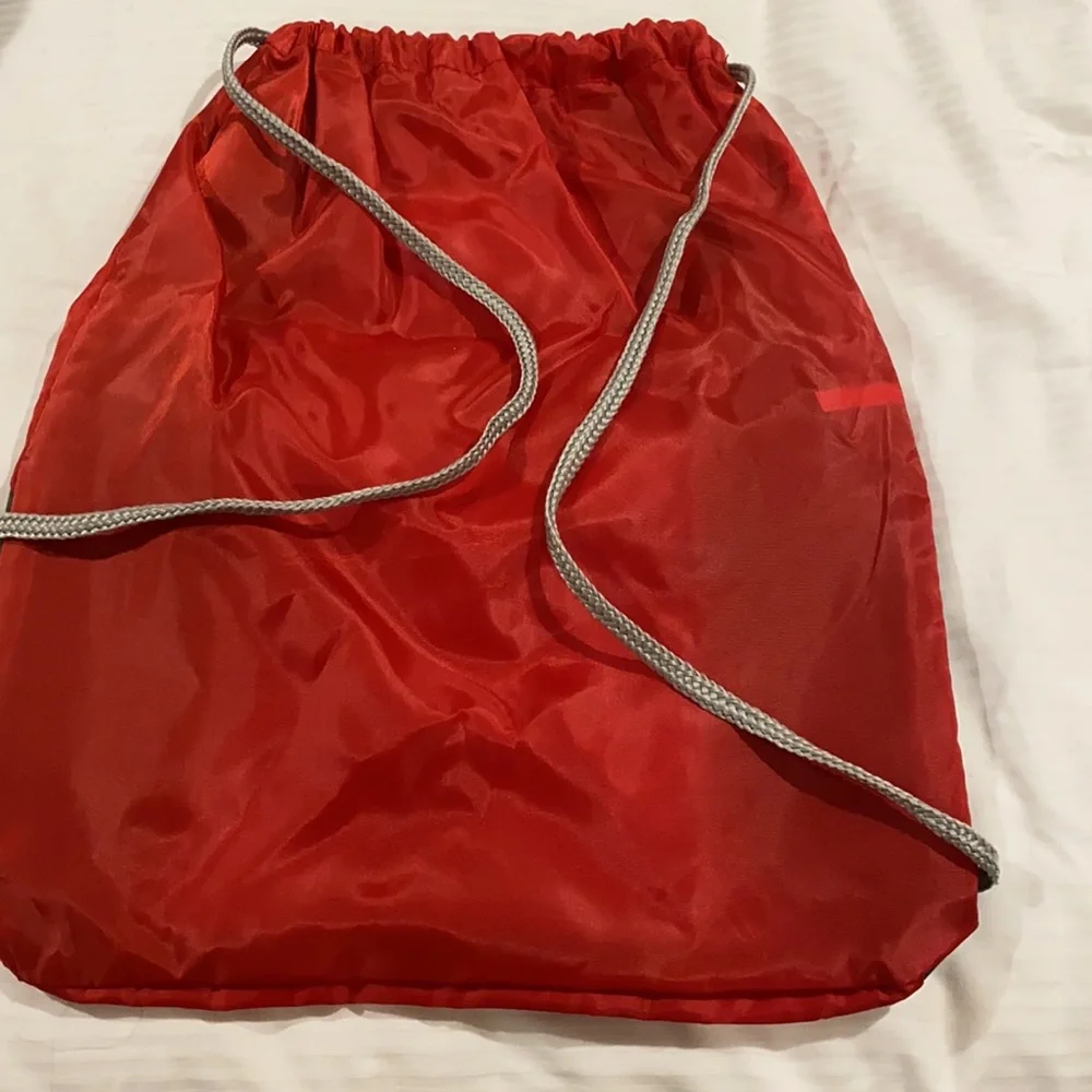 HOUSTON ROCKETS VINTAGE SOFT BACK PACK WITH FRONT ZIPPER NWT